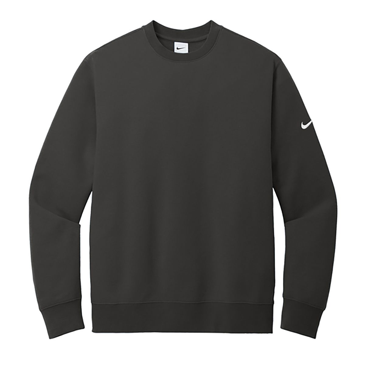 Nike Club Fleece Sleeve Swoosh Crew
