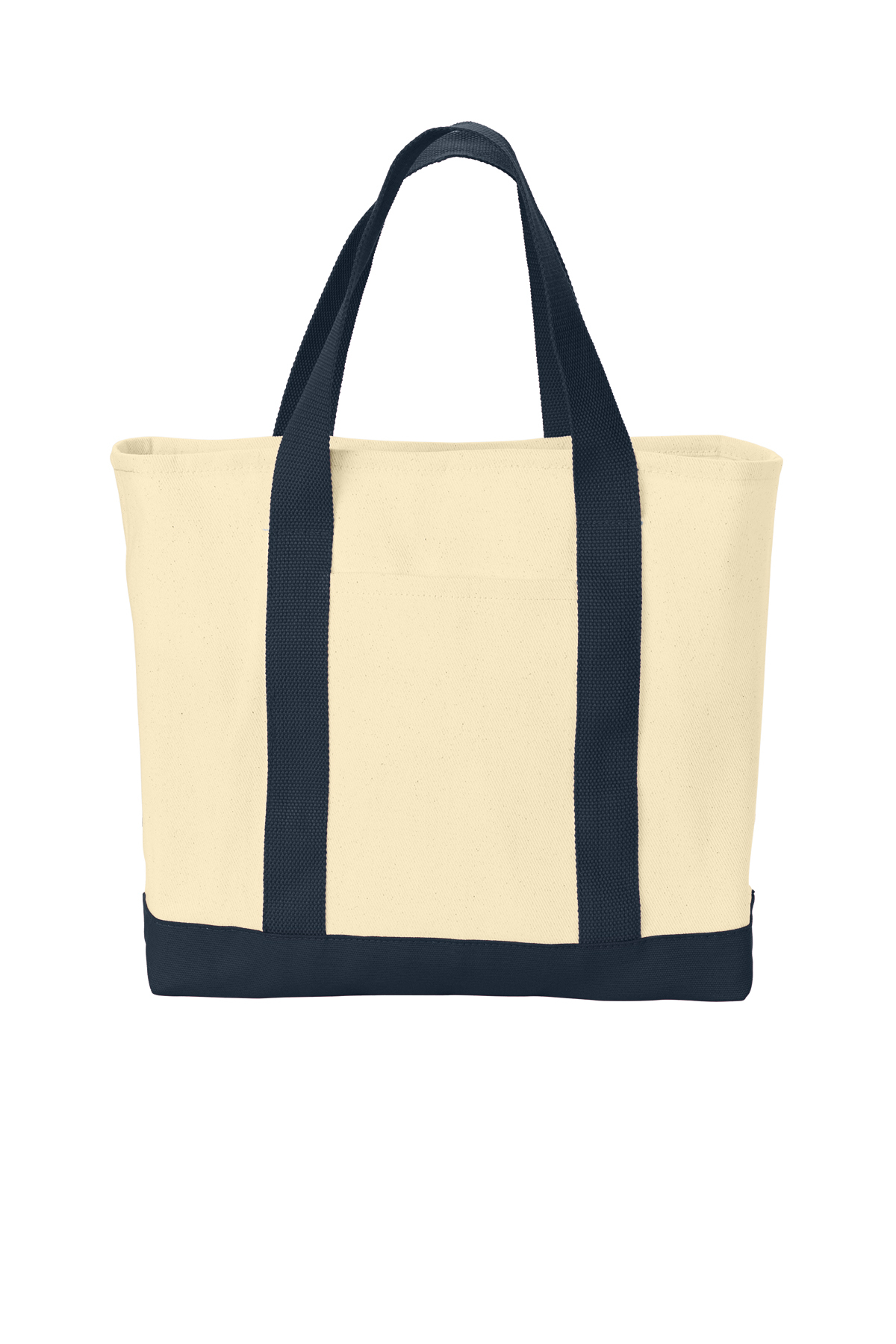 Ideal Twill Two-Tone Shopping Tote