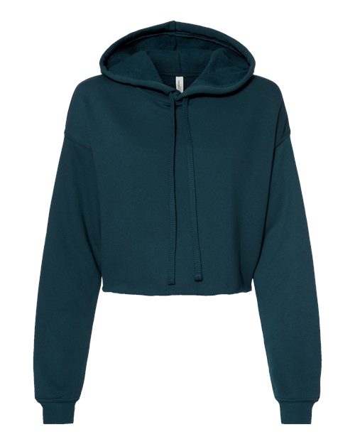 Ladies's Crop Fleece Hoodie